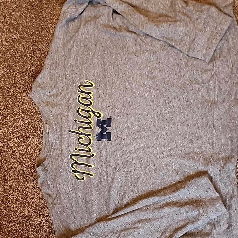 Michigan Sweatshirt Ladies XL Grey